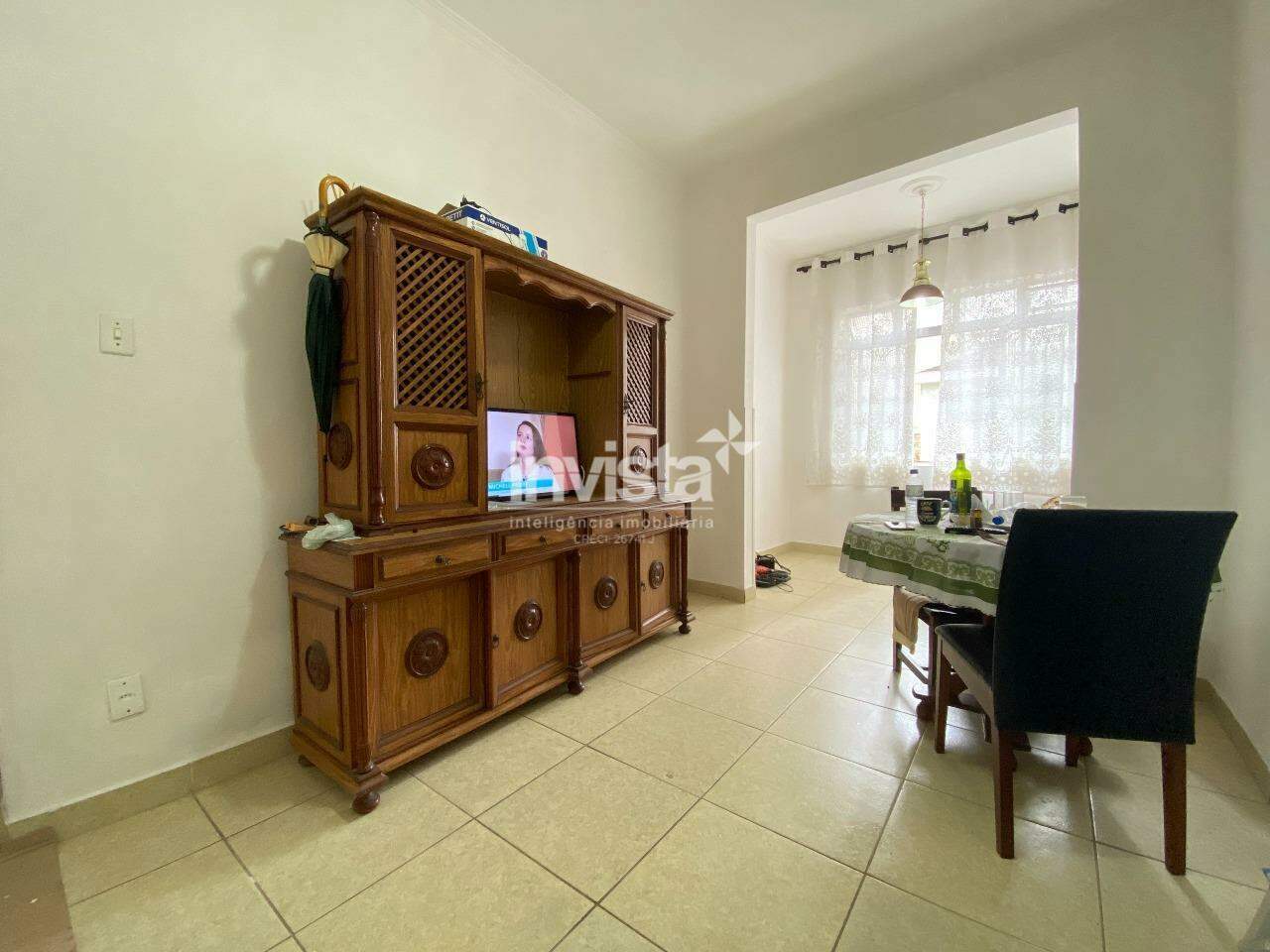 C&oacute;digo: 44548 R$ 3.500,00 Apartamento para alugar em Santos-SP no bairro Pomp&eacute;ia, com 1 dormit&oacute;rio e 55m&sup2; 55 m&sup2; 1 quarto 1 vaga - Santos