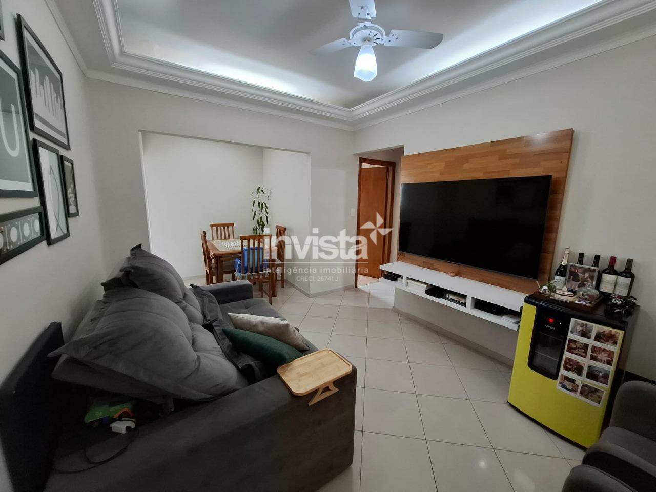 C&oacute;digo: 44564 R$ 435.000,00 Apartamento &agrave; venda em Santos-SP no bairro Campo Grande, com 2 dormit&oacute;rios e 60m&sup2; 60 m&sup2; 2 quartos 1 vaga - Santos