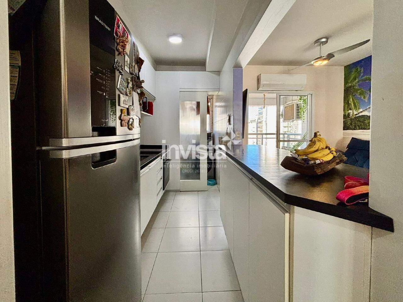 Apartamento &agrave; venda no bairro Pomp&eacute;ia - Santos