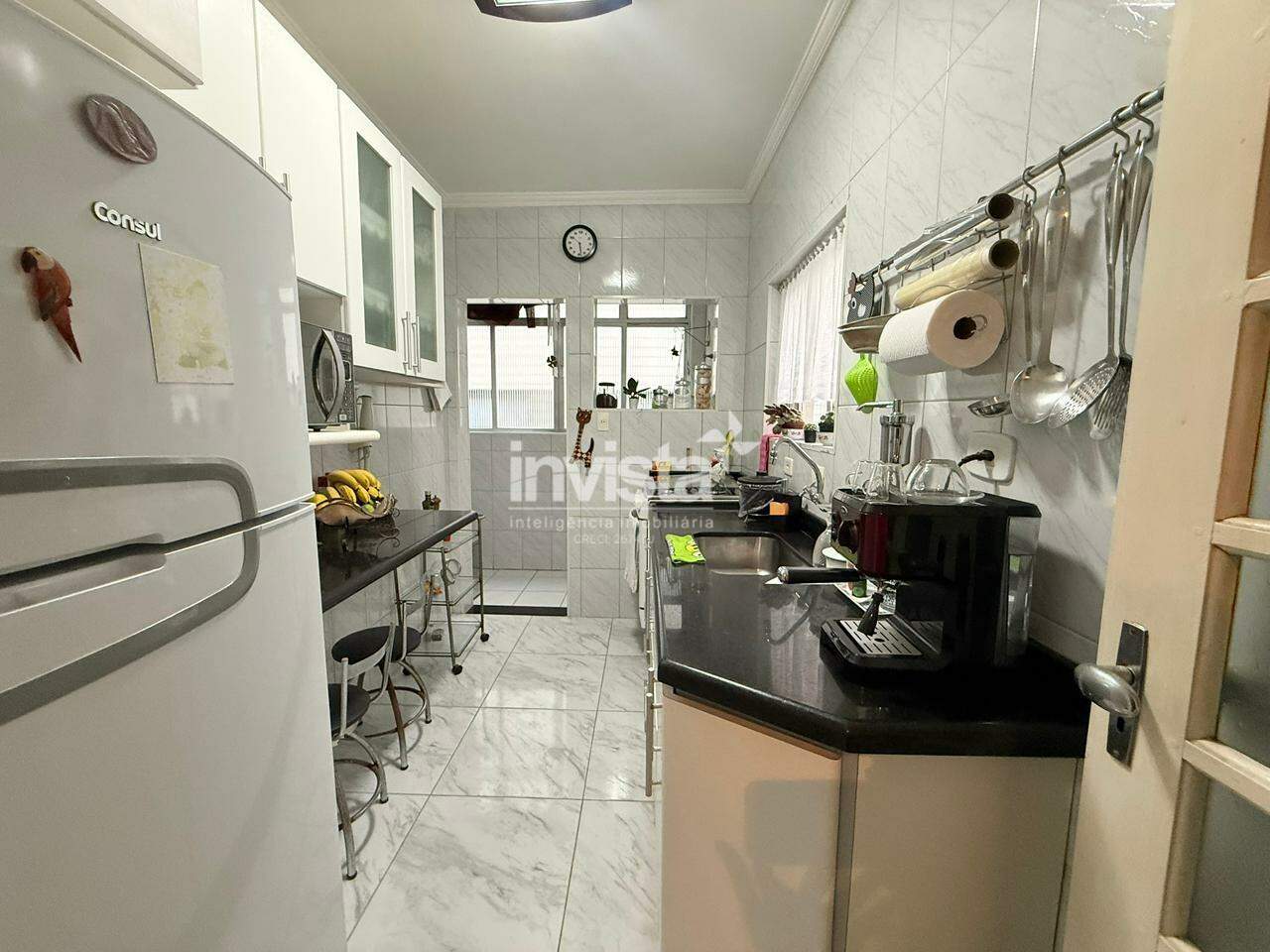 Apartamento &agrave; venda no bairro Pomp&eacute;ia - Santos
