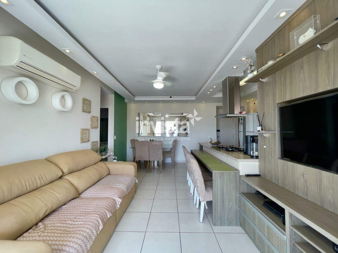 Apartamento &agrave; venda no bairro Jos&eacute; Menino - Santos