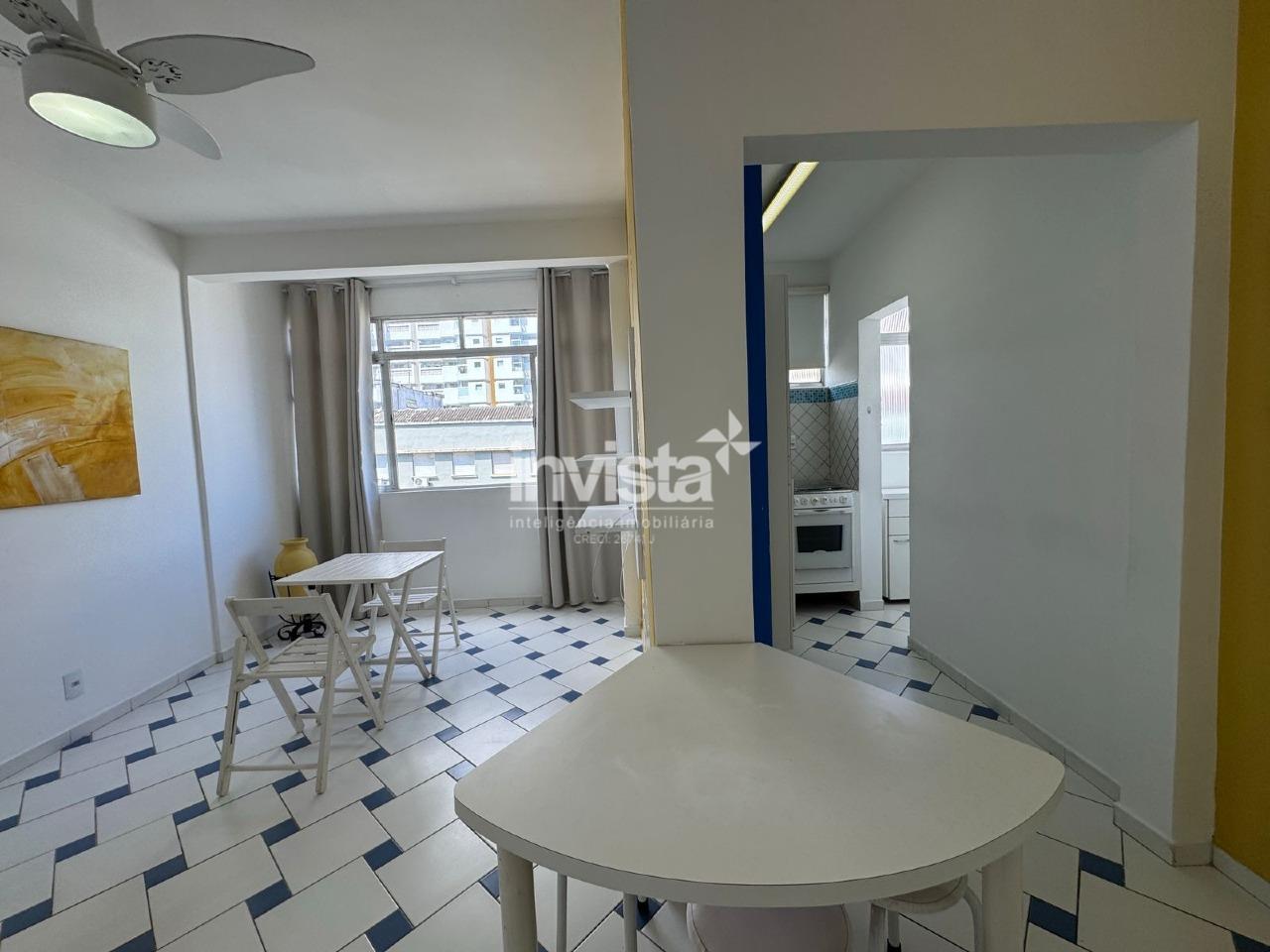 Apartamento para aluguel no bairro Boqueir&atilde;o - Santos