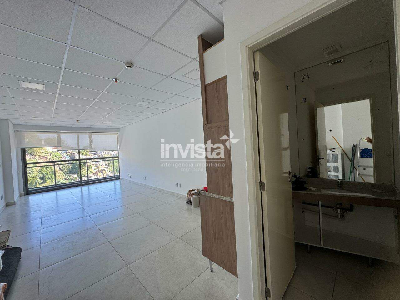 C&oacute;digo: 44601 R$ 3.200,00 Sala Comercial para alugar em Santos-SP no bairro VALONGO, com 0 dormit&oacute;rio e 42m&sup2; 42 m&sup2; 0 quartos 1 vaga - Santos