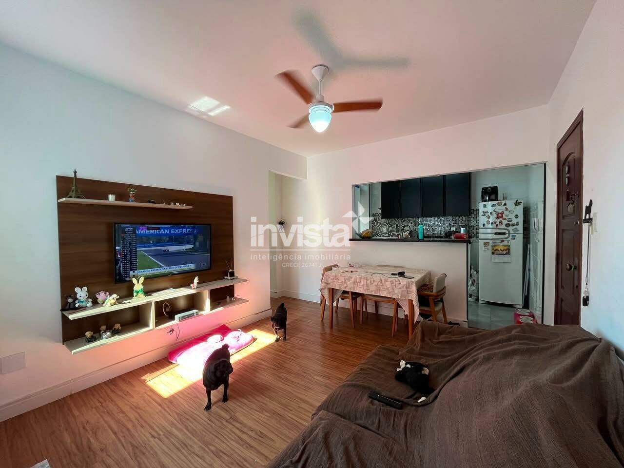 C&oacute;digo: 44617 R$ 420.000,00 Apartamento &agrave; venda em Santos-SP no bairro Vila Belmiro, com 2 dormit&oacute;rios e 60m&sup2; 60 m&sup2; 2 quartos 1 vaga - Santos