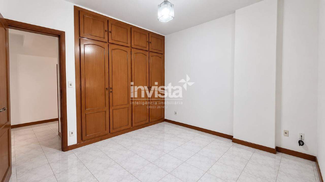 Apartamento para aluguel no bairro Boqueir&atilde;o - Santos
