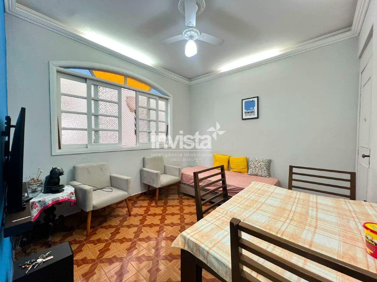 C&oacute;digo: 44643 R$ 350.000,00 Apartamento &agrave; venda em Santos-SP no bairro Aparecida, com 2 dormit&oacute;rios e 70m&sup2; 70 m&sup2; 2 quartos 1 vaga - Santos