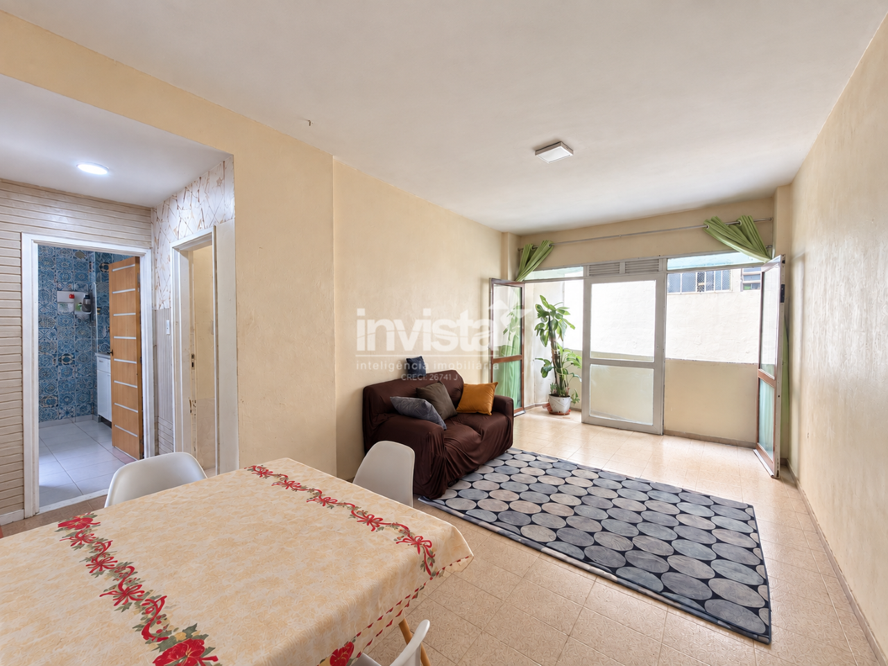 C&oacute;digo: 44649 R$ 500.000,00 Apartamento &agrave; venda em Santos-SP no bairro Aparecida, com 1 dormit&oacute;rio e 59m&sup2; 59 m&sup2; 1 quarto 1 vaga - Santos