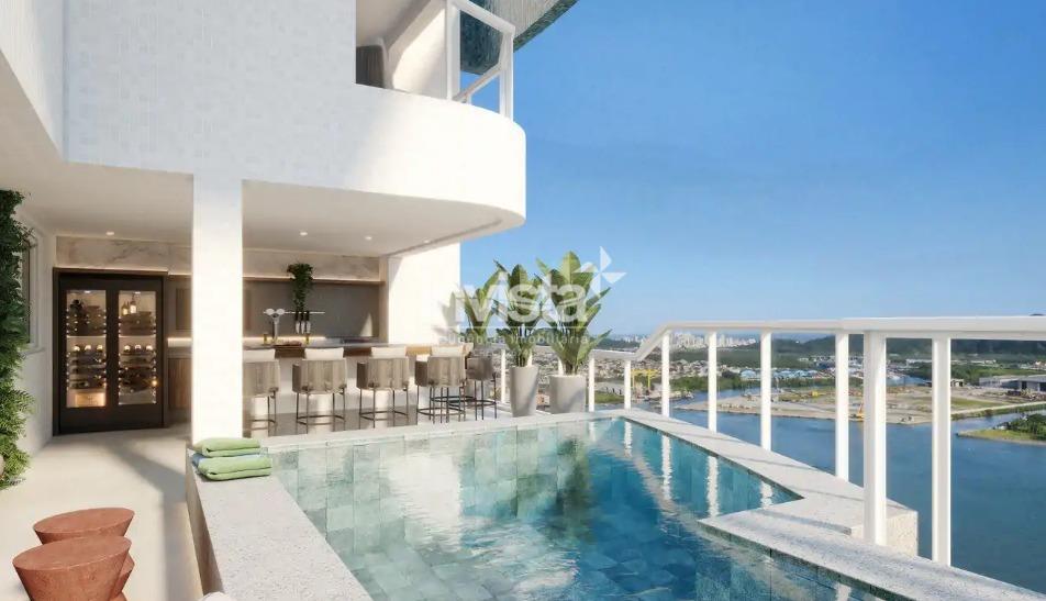 C&oacute;digo: 44656 R$ 6.700.000,00 Cobertura &agrave; venda em Santos-SP no bairro Ponta da Praia, com 4 dormit&oacute;rios e 301m&sup2; 301 m&sup2; 4 quartos 4 vagas - Santos