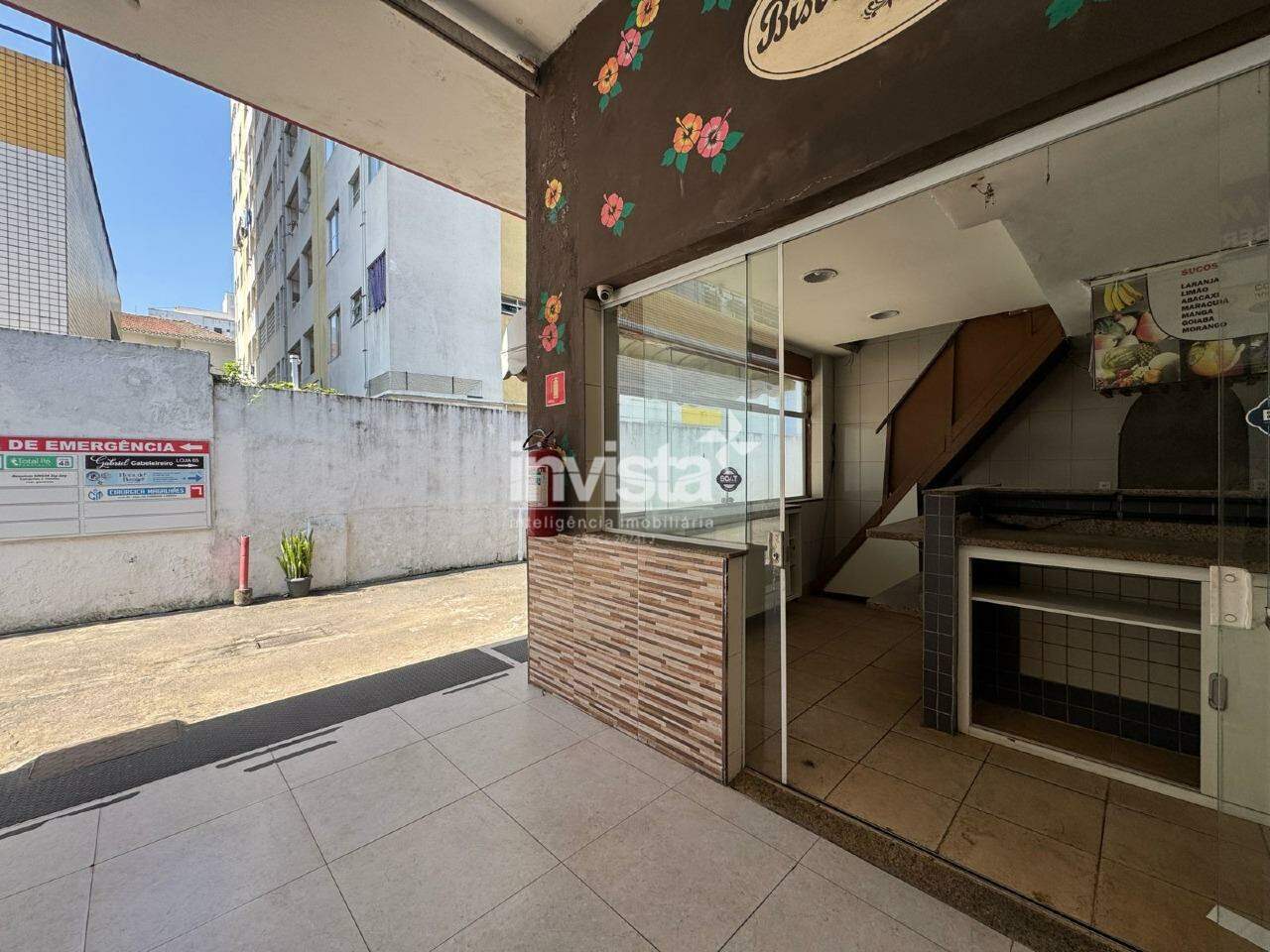 C&oacute;digo: 44658 R$ 2.500,00 Loja para alugar em Santos-SP no bairro Boqueir&atilde;o, com 0 dormit&oacute;rio e 45m&sup2; 45 m&sup2; 0 quartos 0 vagas - Santos