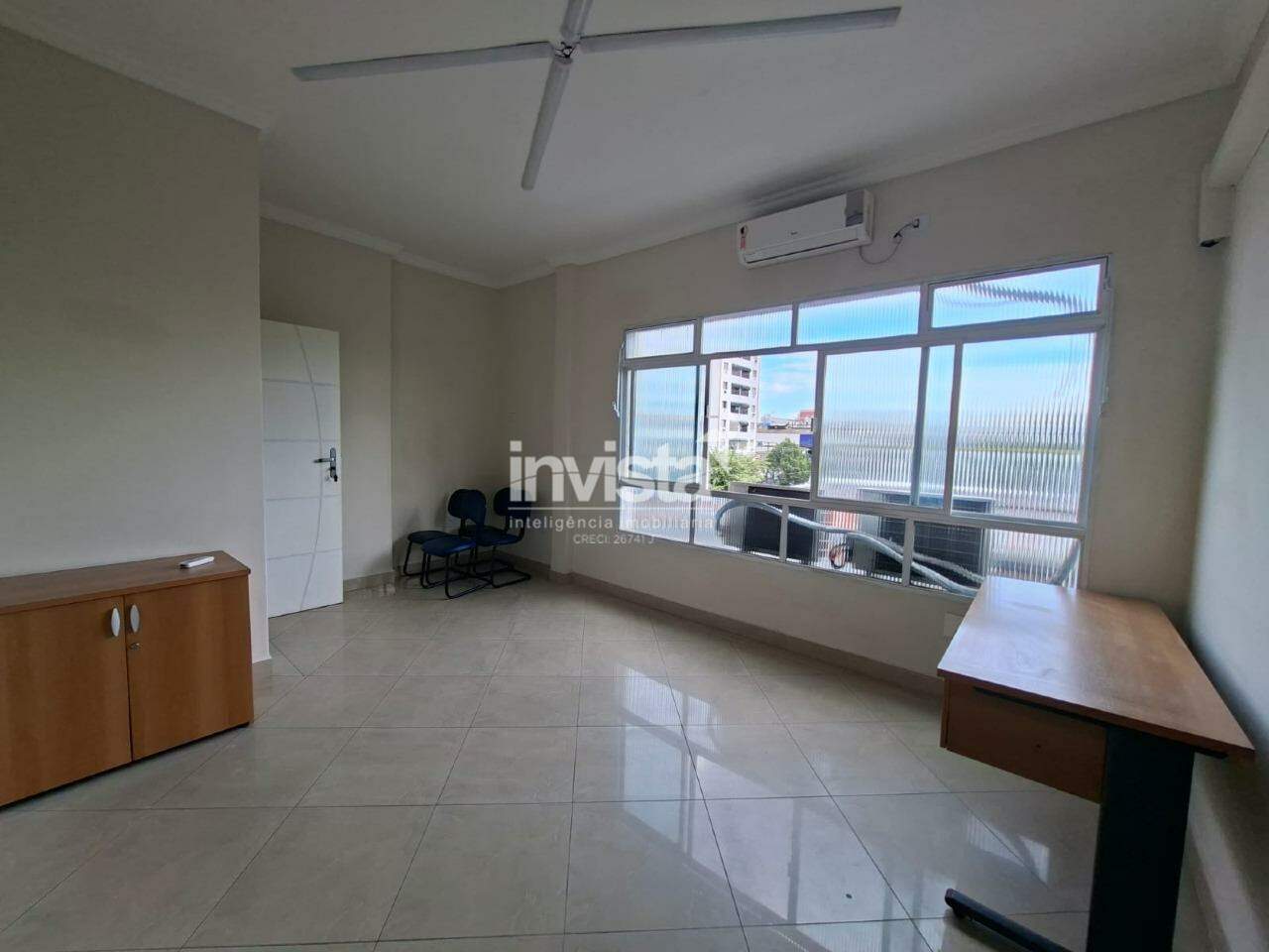 C&oacute;digo: 44661 R$ 3.000,00 Sala Comercial para alugar em Santos-SP no bairro Aparecida, com 0 dormit&oacute;rio e 30m&sup2; 30 m&sup2; 0 quartos 0 vagas - Santos