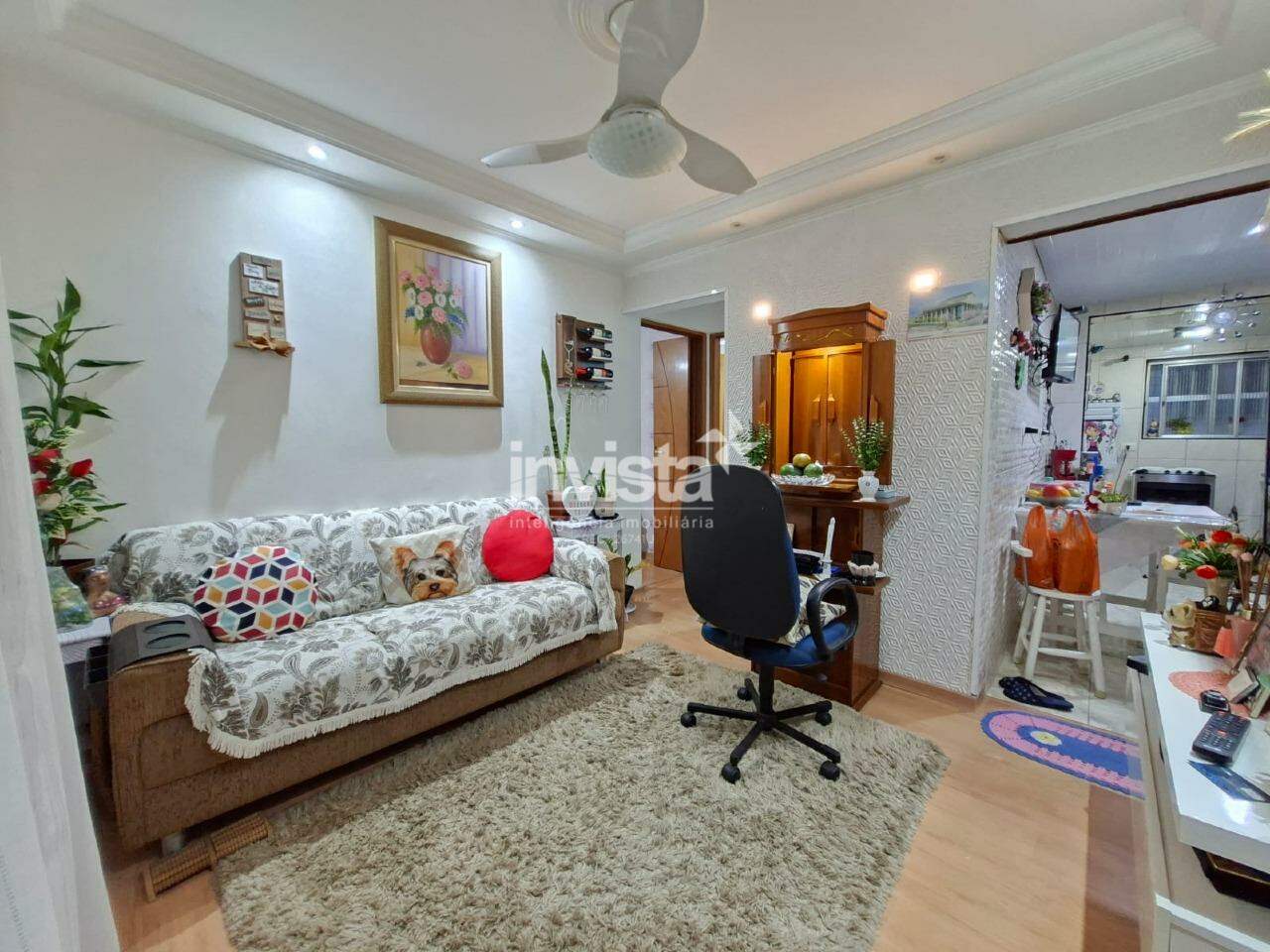 C&oacute;digo: 44664 R$ 350.000,00 Apartamento T&eacute;rreo &agrave; venda em Santos-SP no bairro Aparecida, com 1 dormit&oacute;rio e 60m&sup2; 60 m&sup2; 1 quarto 1 vaga - Santos