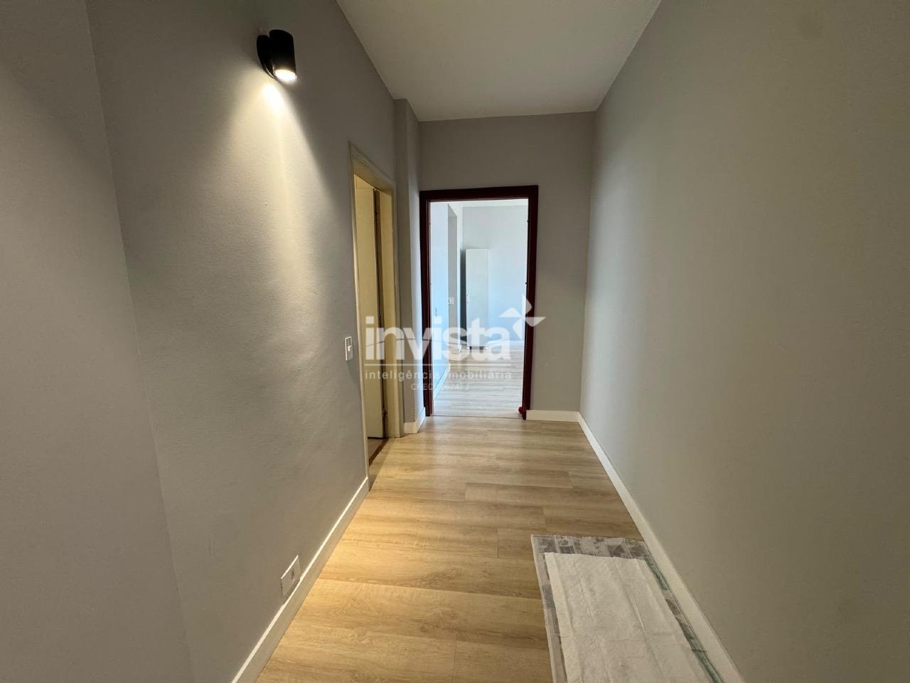 Apartamento para aluguel no bairro Boqueir&atilde;o - Santos