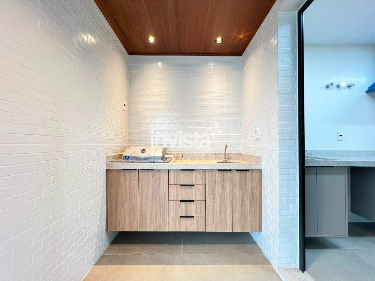 Apartamento residencial de 54 m&sup2; para aluguel no Boqueir&atilde;o, Santos - Santos