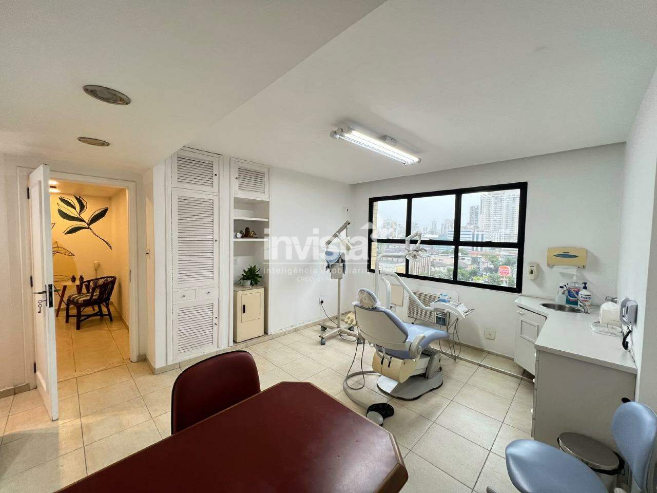 C&oacute;digo: 44684 R$ 4.000,00 Sala Comercial para alugar em Santos-SP no bairro Boqueir&atilde;o, com 0 dormit&oacute;rio e 60m&sup2; 60 m&sup2; 0 quartos 1 vaga - Santos