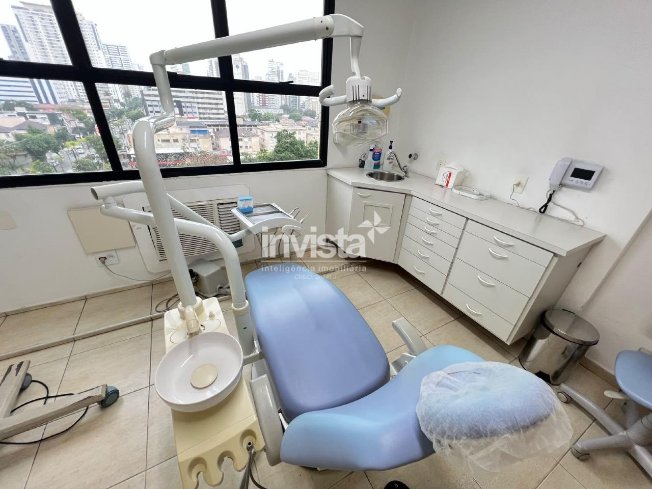 Sala Comercial para aluguel no bairro Boqueir&atilde;o - Santos