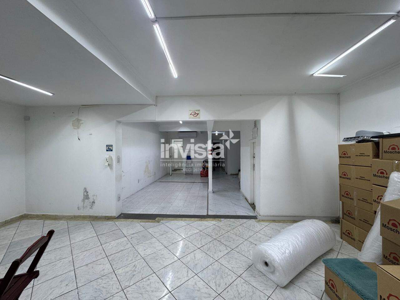C&oacute;digo: 44687 R$ 6.000,00 Loja para alugar em Santos-SP no bairro Ponta da Praia, com 1 dormit&oacute;rio e 120m&sup2; 120 m&sup2; 1 quarto 0 vagas - Santos