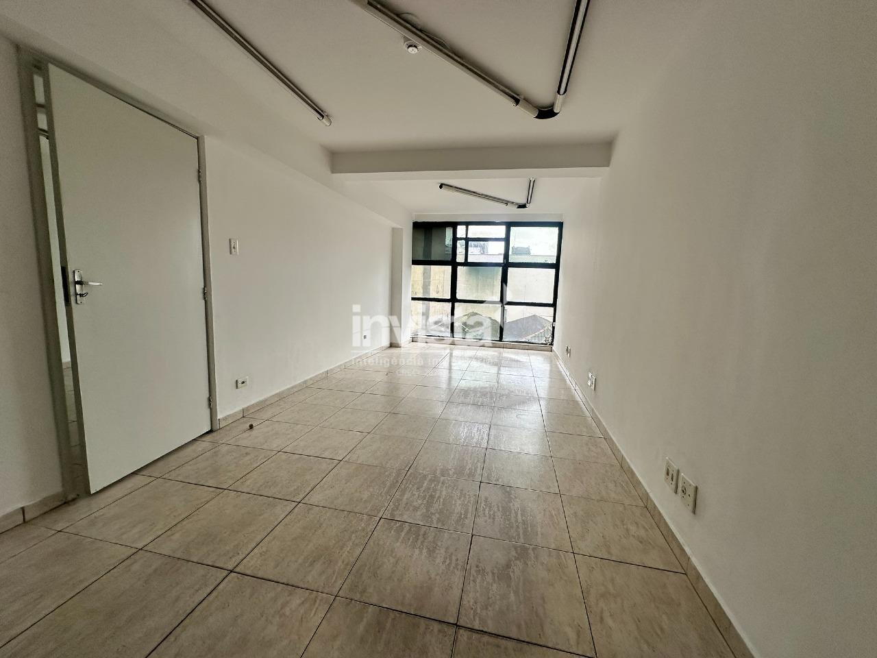 Sala comercial no centro de Santos - Santos
