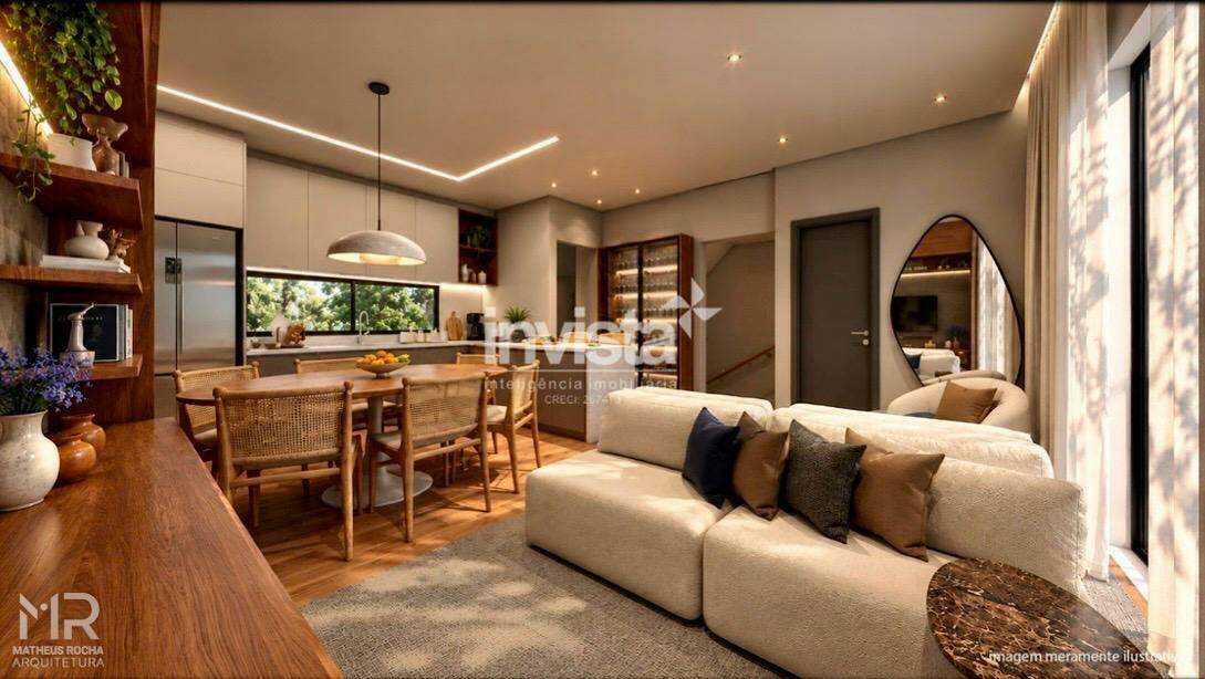 C&oacute;digo: 44699 R$ 639.000,00 Casa &agrave; venda em Santos-SP no bairro Campo Grande, com 2 dormit&oacute;rios e 120m&sup2; 120 m&sup2; 2 quartos 1 vaga - Santos