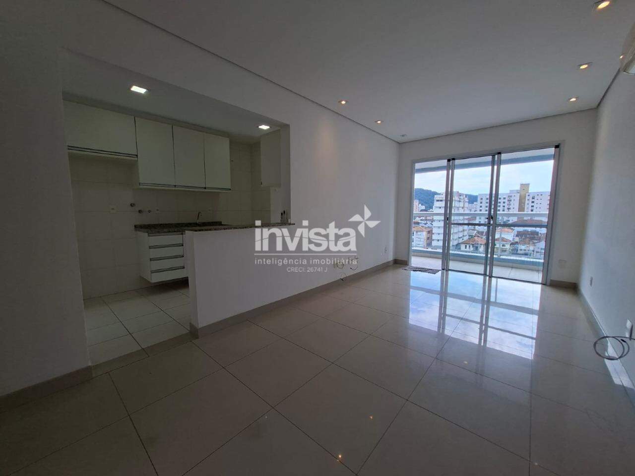 C&oacute;digo: 44704 R$ 4.450,00 Apartamento para alugar em Santos-SP no bairro Pomp&eacute;ia, com 2 dormit&oacute;rios e 77m&sup2; 77 m&sup2; 2 quartos 2 vagas - Santos