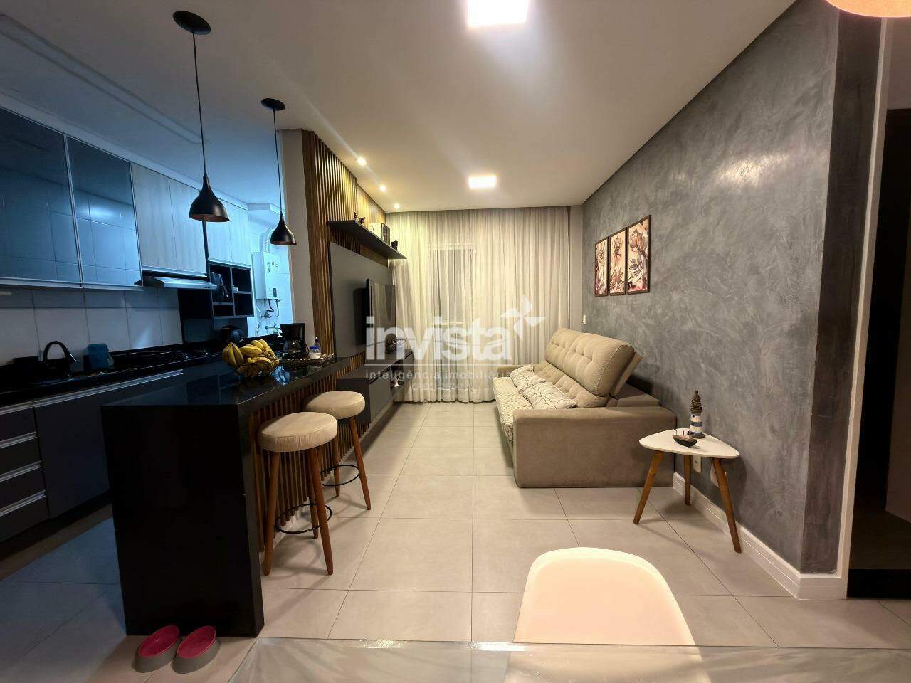 C&oacute;digo: 44709 R$ 680.000,00 Apartamento &agrave; venda em Santos-SP no bairro Macuco, com 2 dormit&oacute;rios e 64m&sup2; 64 m&sup2; 2 quartos 1 vaga - Santos
