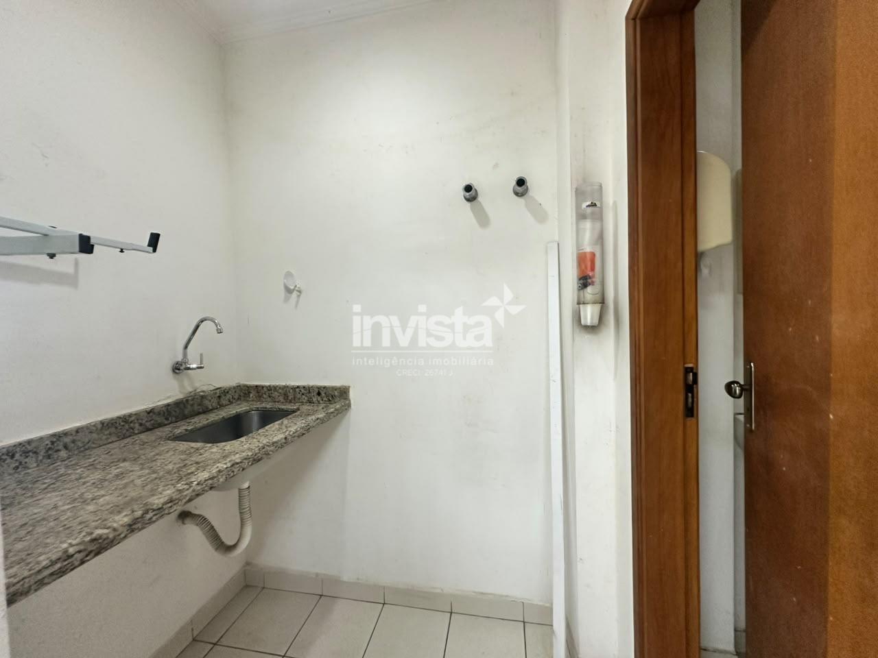 Sala Comercial Exclusiva para Aluguel no Centro de Santos &ndash; 65 m&sup2; - Santos