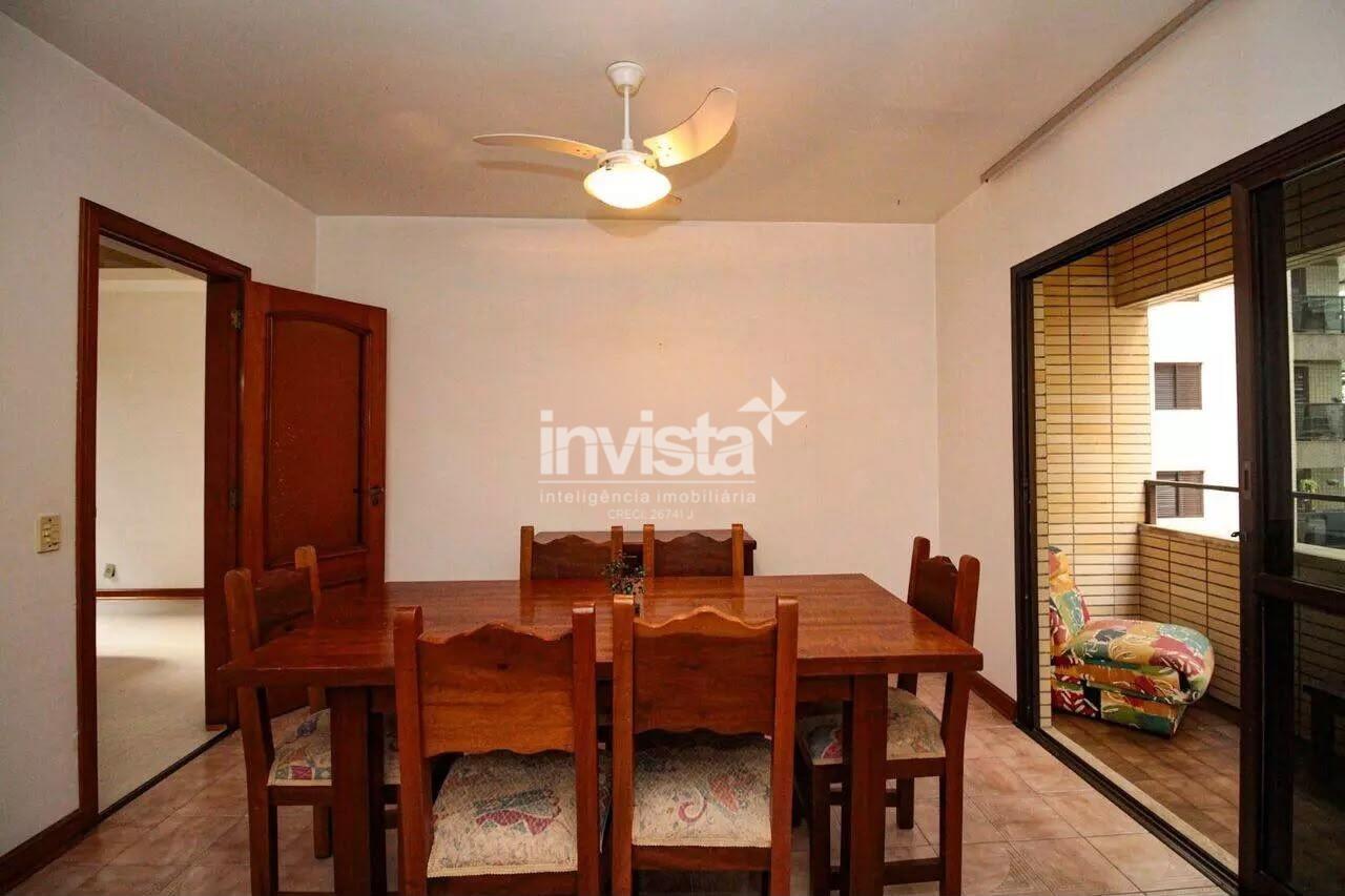Apartamento para aluguel no bairro Gonzaga - Santos