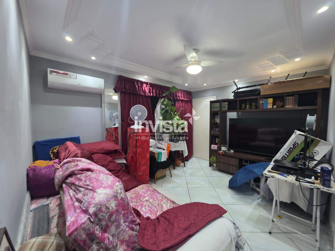 C&oacute;digo: 44719 R$ 479.000,00 Apartamento &agrave; venda em Santos-SP no bairro Encruzilhada, com 2 dormit&oacute;rios e 70m&sup2; 70 m&sup2; 2 quartos 1 vaga - Santos