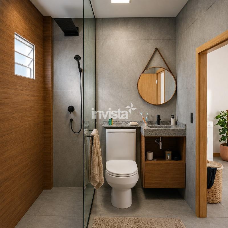 Apartamento para aluguel no bairro Pomp&eacute;ia - Santos