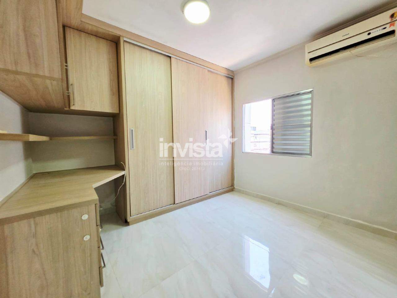 Apartamento para aluguel no bairro Aparecida - Santos