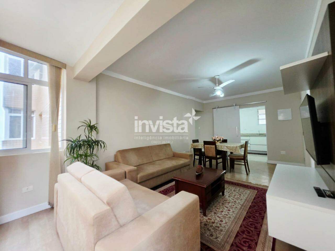 Apartamento para aluguel no bairro Gonzaga - Santos