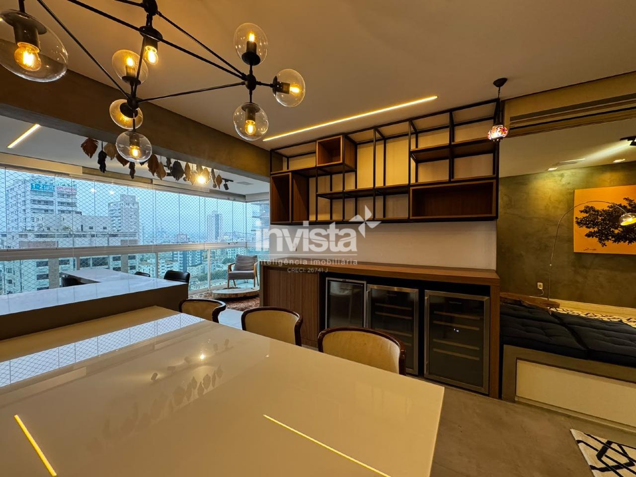 Apartamento para aluguel no bairro Ponta da Praia - Santos