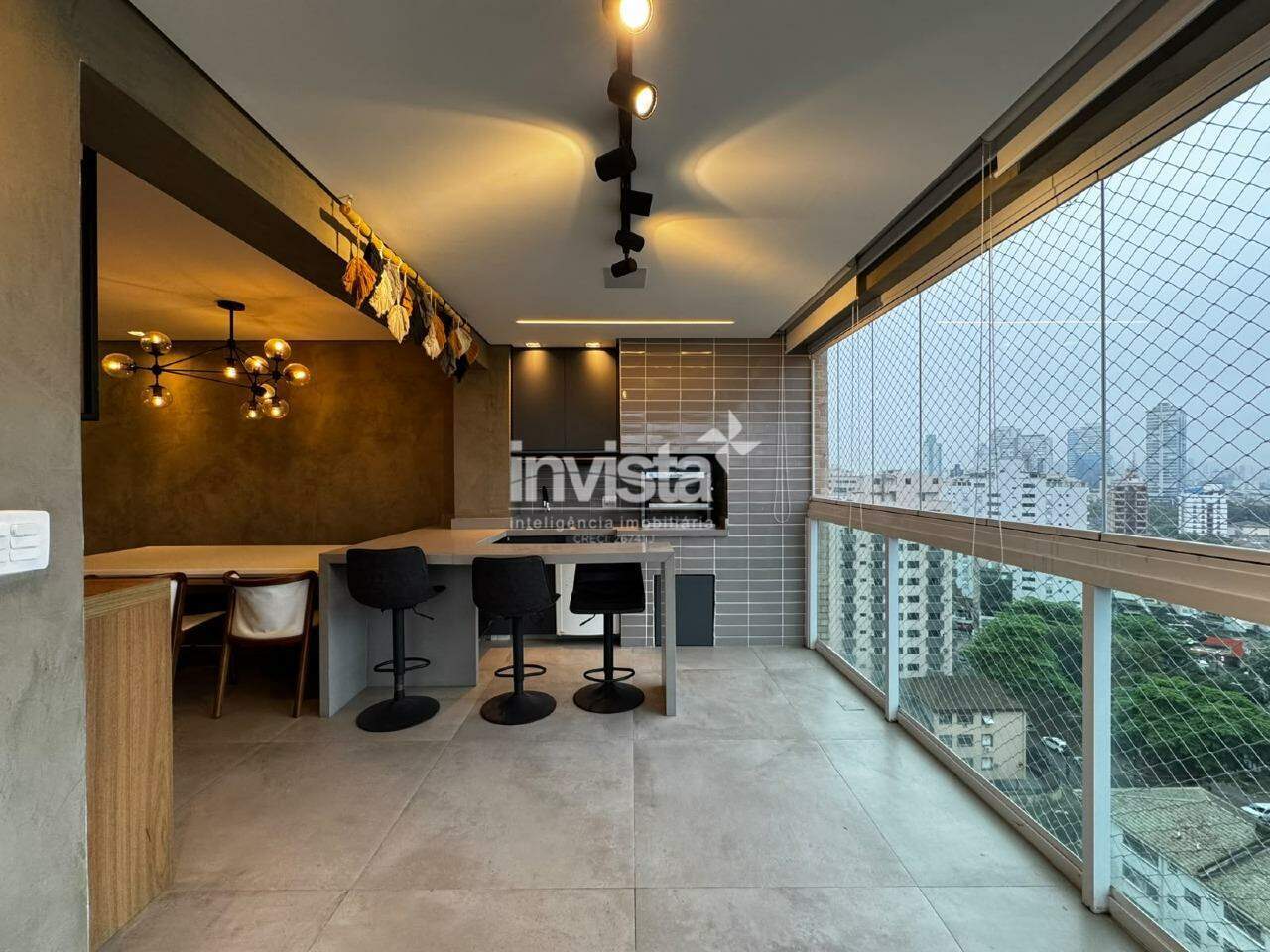 C&oacute;digo: 44773 R$ 10.000,00 Apartamento para alugar em Santos-SP no bairro Ponta da Praia, com 3 dormit&oacute;rios e 120m&sup2; 120 m&sup2; 3 quartos 2 vagas - Santos