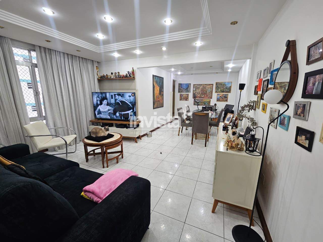 C&oacute;digo: 44783 R$ 860.000,00 Apartamento &agrave; venda em Santos-SP no bairro Ponta da Praia, com 3 dormit&oacute;rios e 133m&sup2; 133 m&sup2; 3 quartos 1 vaga - Santos