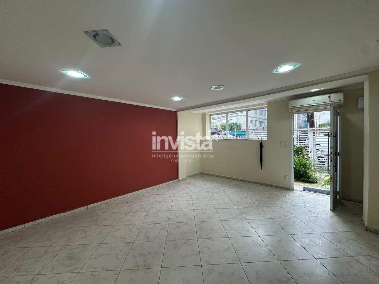 Sobrado Comercial para Loca&ccedil;&atilde;o no Bairro da Encruzilhada em Santos! - Santos