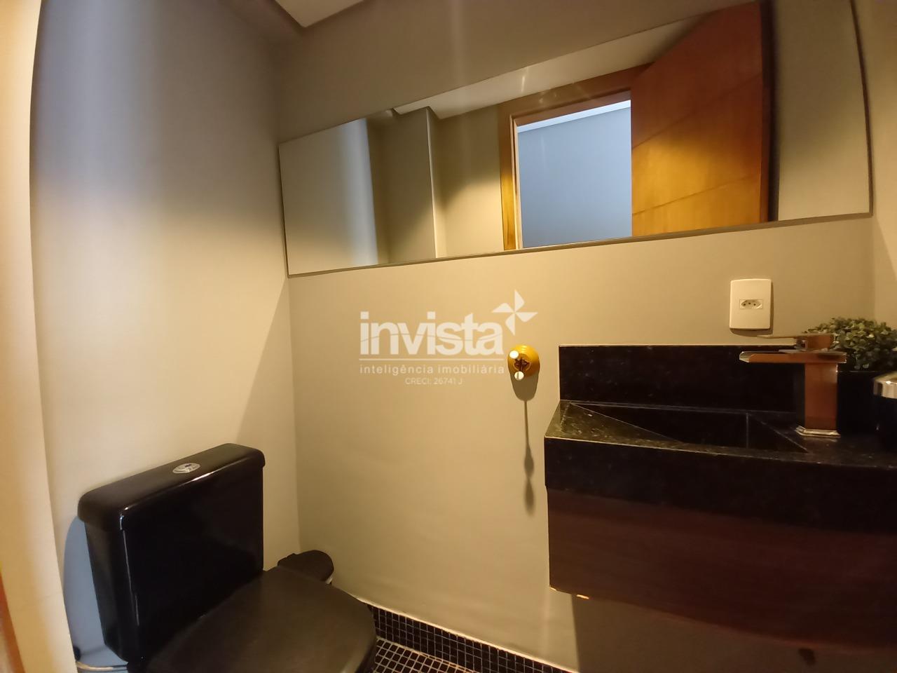Apartamento para aluguel no bairro Jos&eacute; Menino - Santos