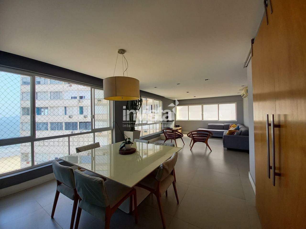 C&oacute;digo: 44820 R$ 12.500,00 Apartamento para alugar em Santos-SP no bairro Jos&eacute; Menino, com 3 dormit&oacute;rios e 186m&sup2; 186 m&sup2; 3 quartos 2 vagas - Santos