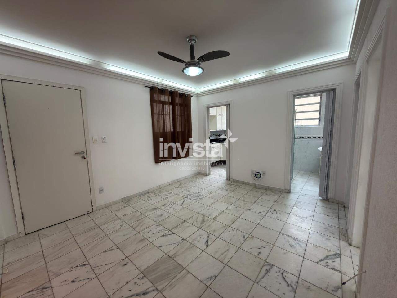 C&oacute;digo: 44822 R$ 3.000,00 Apartamento para alugar em Santos-SP no bairro Boqueir&atilde;o, com 2 dormit&oacute;rios e 75m&sup2; 75 m&sup2; 2 quartos 0 vagas - Santos