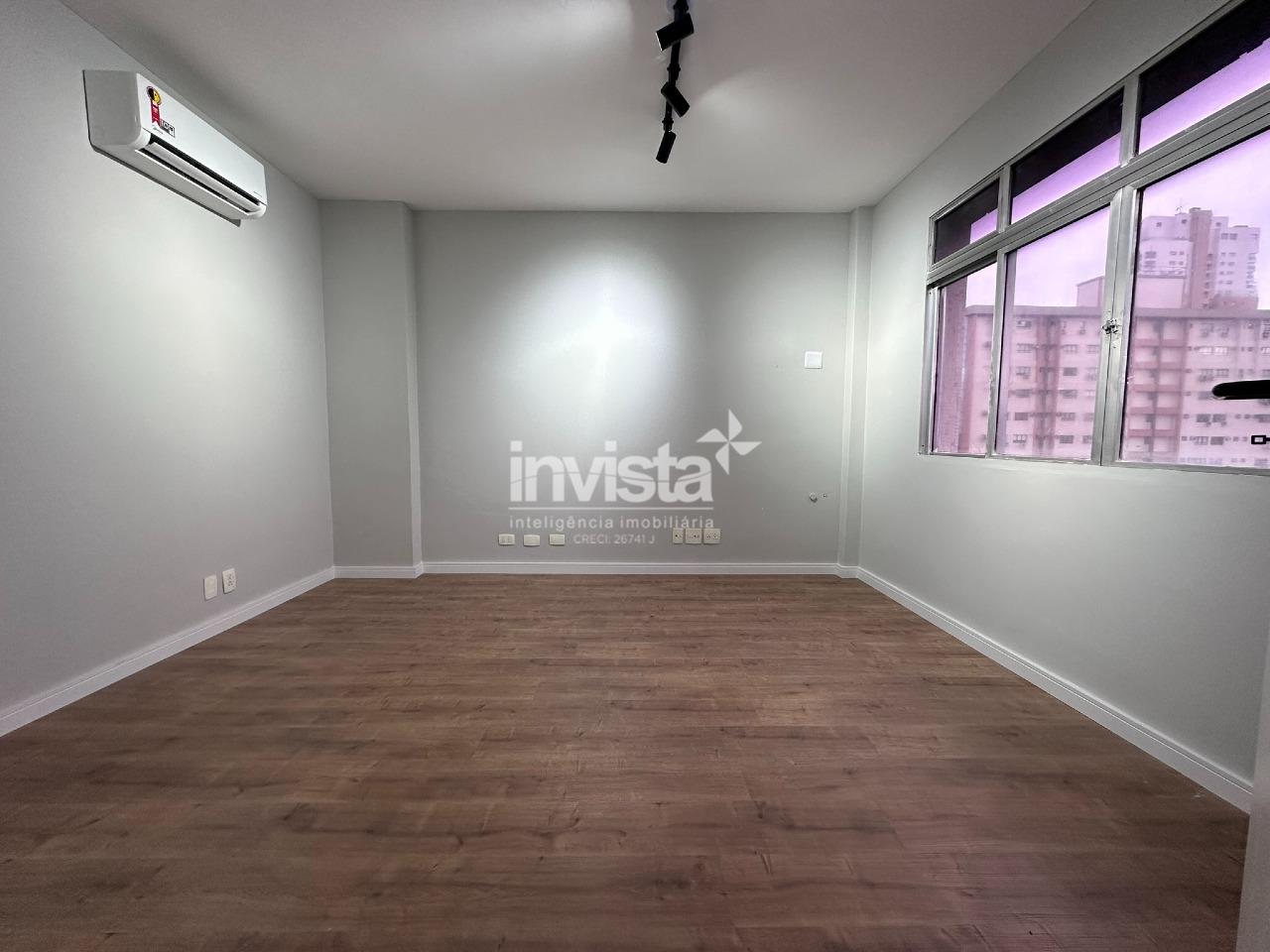 C&oacute;digo: 44852 R$ 6.000,00 Apartamento para alugar em Santos-SP no bairro Gonzaga, com 0 dormit&oacute;rio e 80m&sup2; 80 m&sup2; 0 quartos 1 vaga - Santos