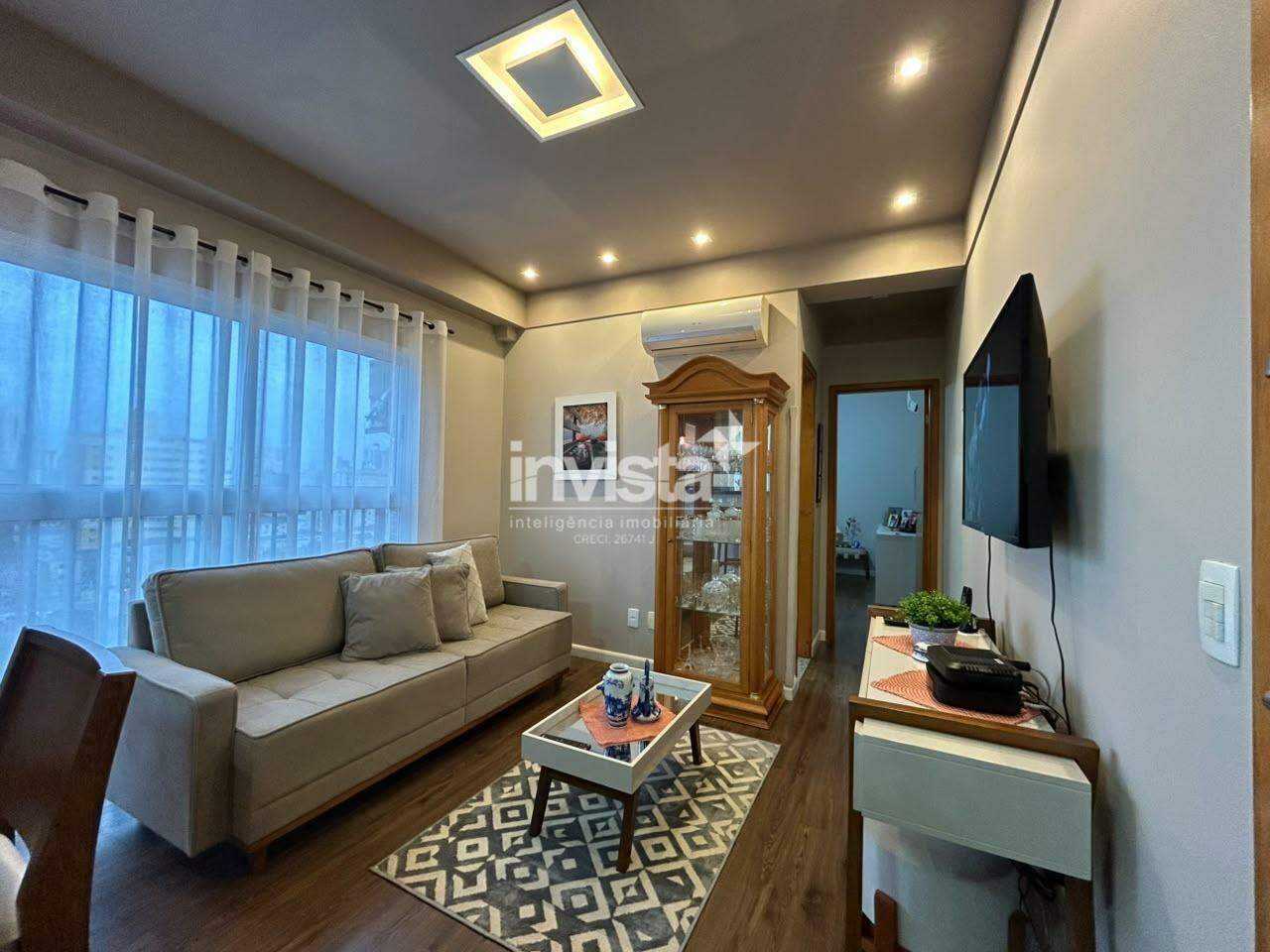 C&oacute;digo: 44858 R$ 4.500,00 Apartamento para alugar em Santos-SP no bairro Encruzilhada, com 1 dormit&oacute;rio e 45m&sup2; 45 m&sup2; 1 quarto 1 vaga - Santos