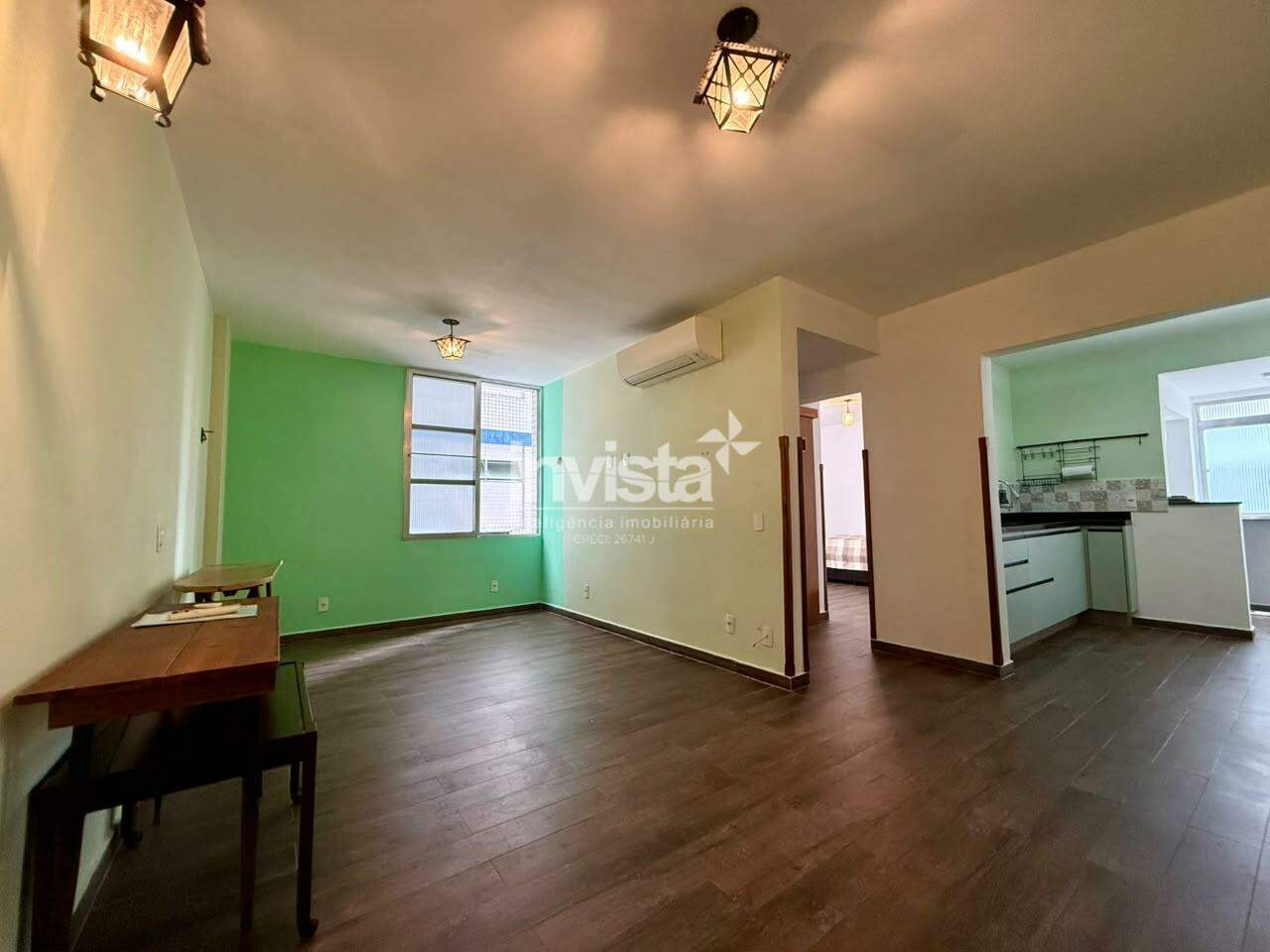 C&oacute;digo: 44869 R$ 450.000,00 Apartamento &agrave; venda em Santos-SP no bairro Pomp&eacute;ia, com 1 dormit&oacute;rio e 57m&sup2; 57 m&sup2; 1 quarto 1 vaga - Santos