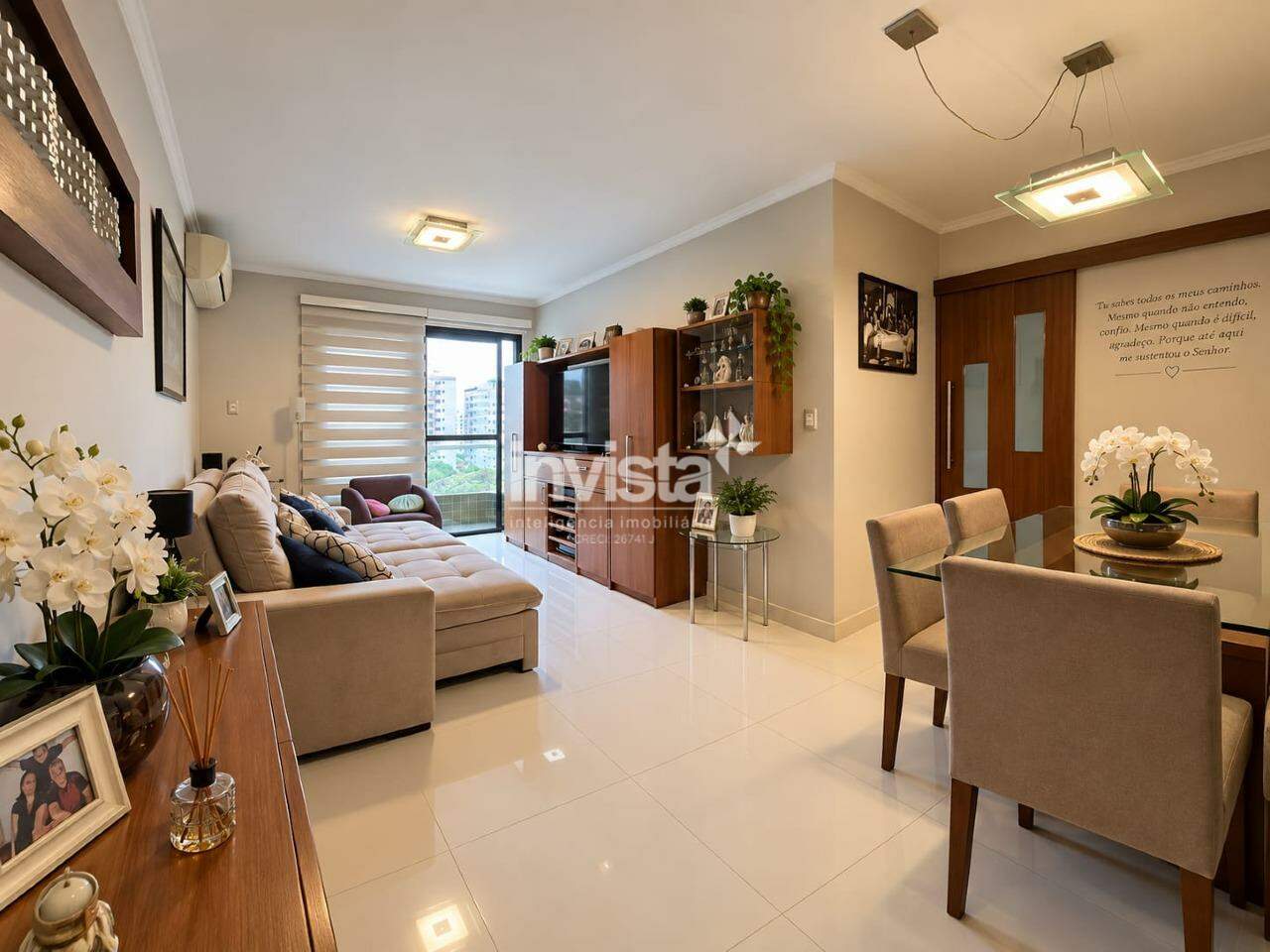 C&oacute;digo: 44877 R$ 850.000,00 Apartamento &agrave; venda em Santos-SP no bairro Embar&eacute;, com 3 dormit&oacute;rios e 106m&sup2; 106 m&sup2; 3 quartos 2 vagas - Santos