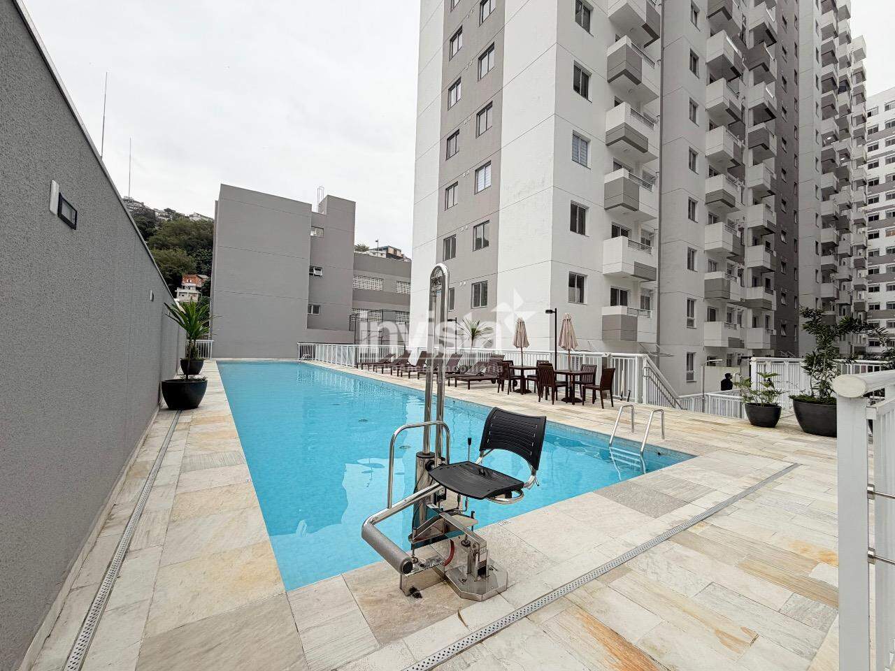 C&oacute;digo: 44887 R$ 390.000,00 Apartamento &agrave; venda em Santos-SP no bairro Jabaquara, com 2 dormit&oacute;rios e 42m&sup2; 42 m&sup2; 2 quartos 1 vaga - Santos