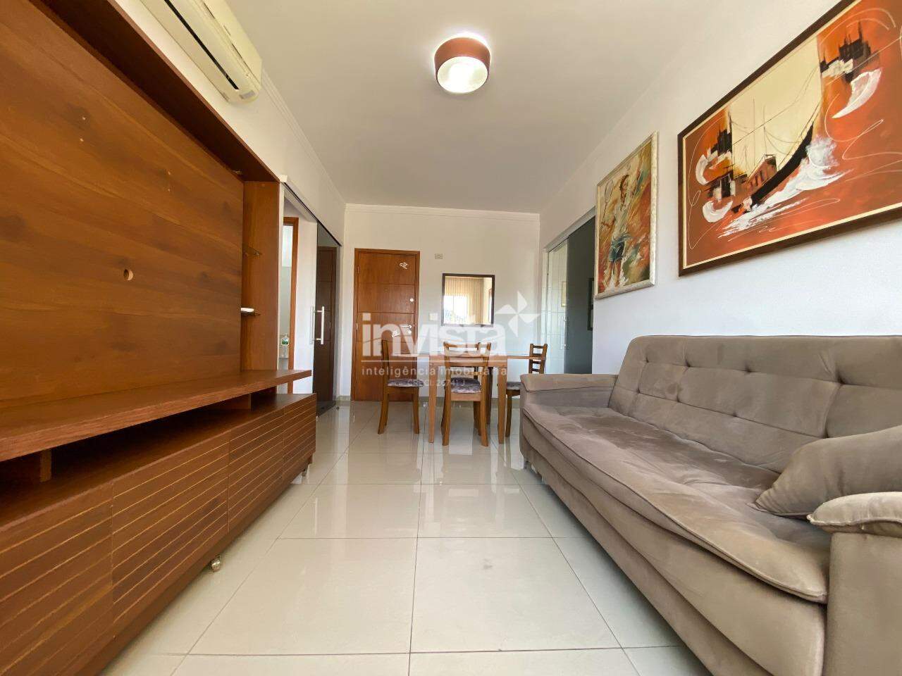C&oacute;digo: 44898 R$ 4.500,00 Apartamento para alugar em Santos-SP no bairro Vila Mathias, com 1 dormit&oacute;rio e 55m&sup2; 55 m&sup2; 1 quarto 1 vaga - Santos