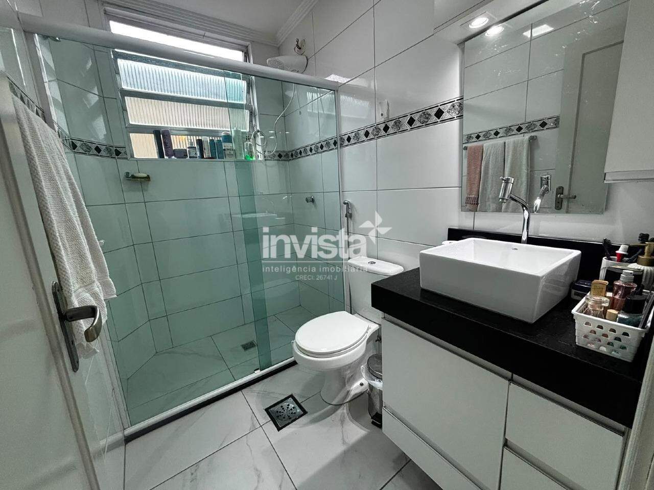 Apartamento &agrave; venda no bairro Vila Mathias - Santos