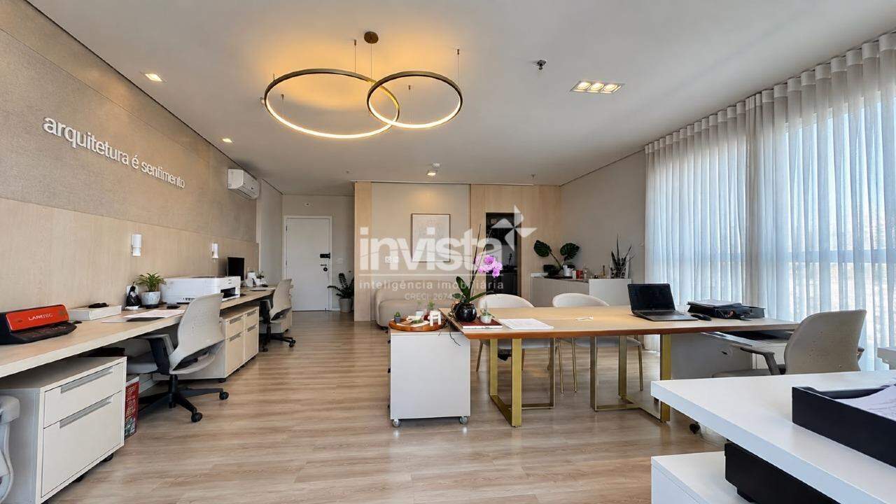 C&oacute;digo: 44914 R$ 4.500,00 Sala Comercial para alugar em Santos-SP no bairro Boqueir&atilde;o, com 0 dormit&oacute;rio e 49m&sup2; 49 m&sup2; 0 quartos 1 vaga - Santos