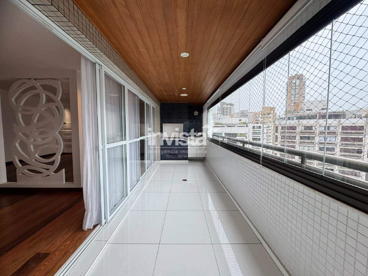 C&oacute;digo: 44920 R$ 15.000,00 Apartamento para alugar em Santos-SP no bairro Boqueir&atilde;o, com 3 dormit&oacute;rios e 214m&sup2; 214 m&sup2; 3 quartos 3 vagas - Santos