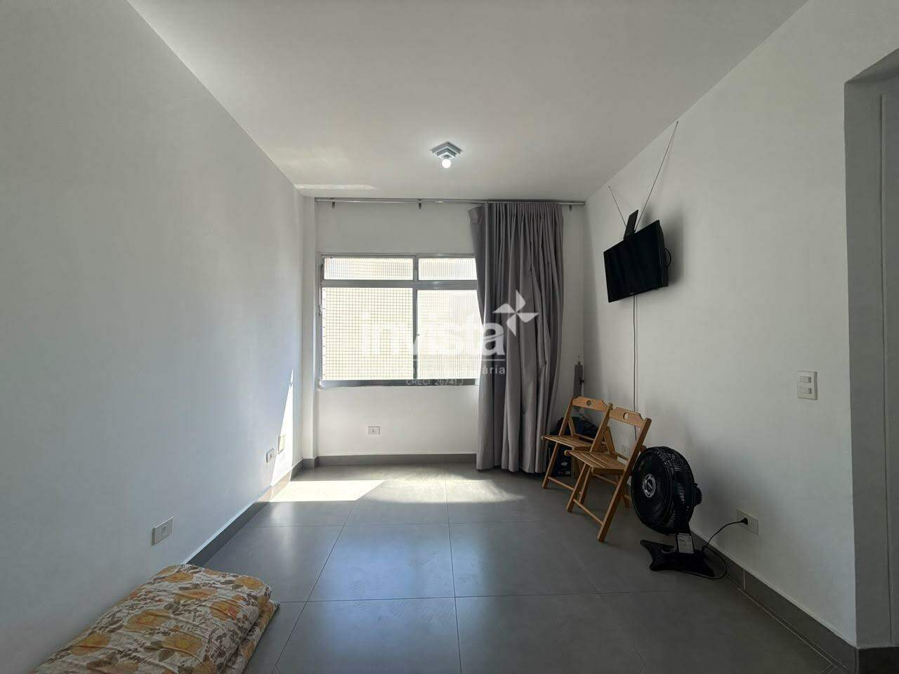 C&oacute;digo: 44935 R$ 430.000,00 Studio &agrave; venda em Santos-SP no bairro Boqueir&atilde;o, com 1 dormit&oacute;rio e 27m&sup2; 27 m&sup2; 1 quarto 1 vaga - Santos