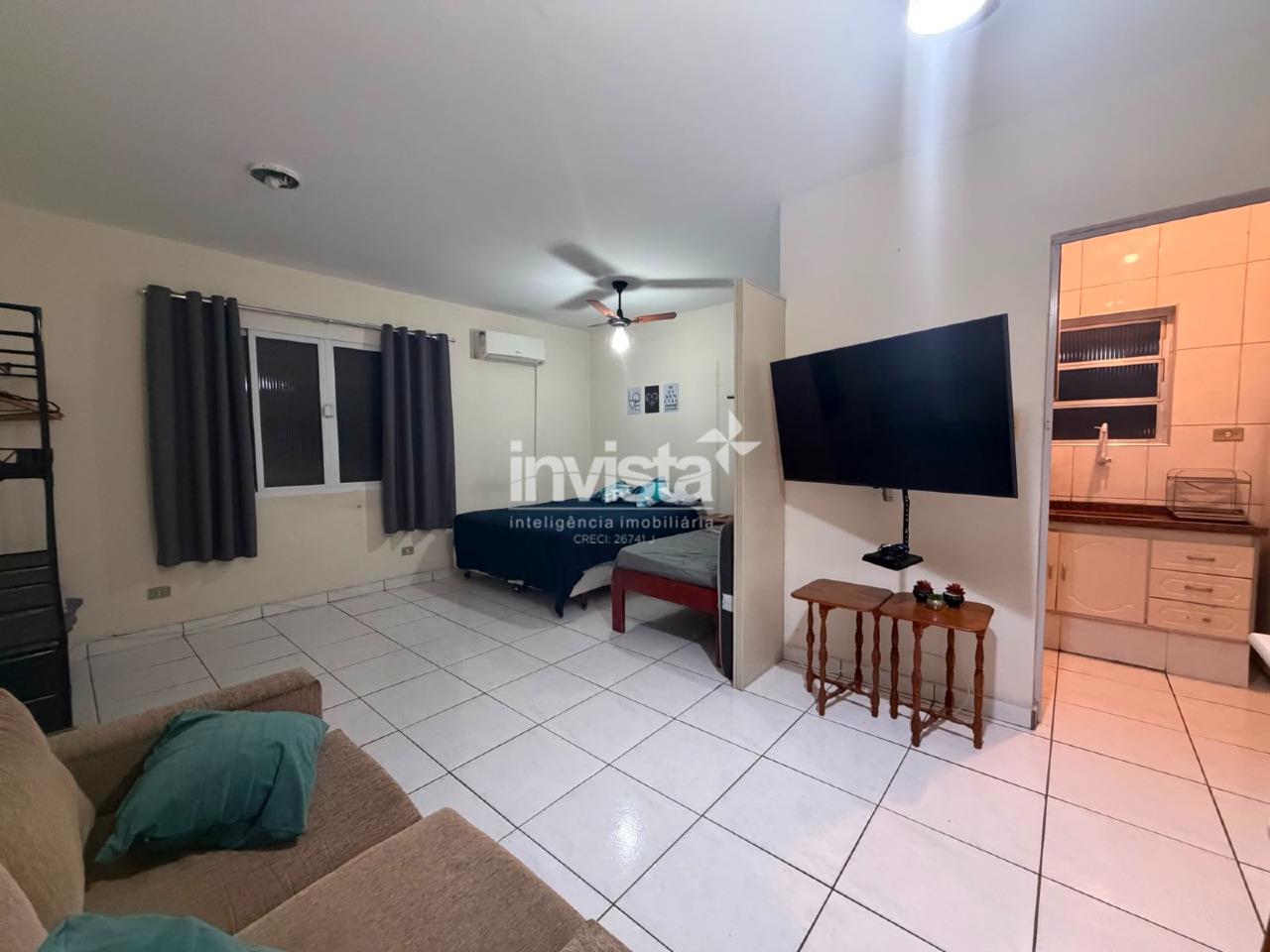 C&oacute;digo: 44936 R$ 320.000,00 Kitnet &agrave; venda em Santos-SP no bairro Embar&eacute;, com 1 dormit&oacute;rio e 48m&sup2; 48 m&sup2; 1 quarto 1 vaga - Santos