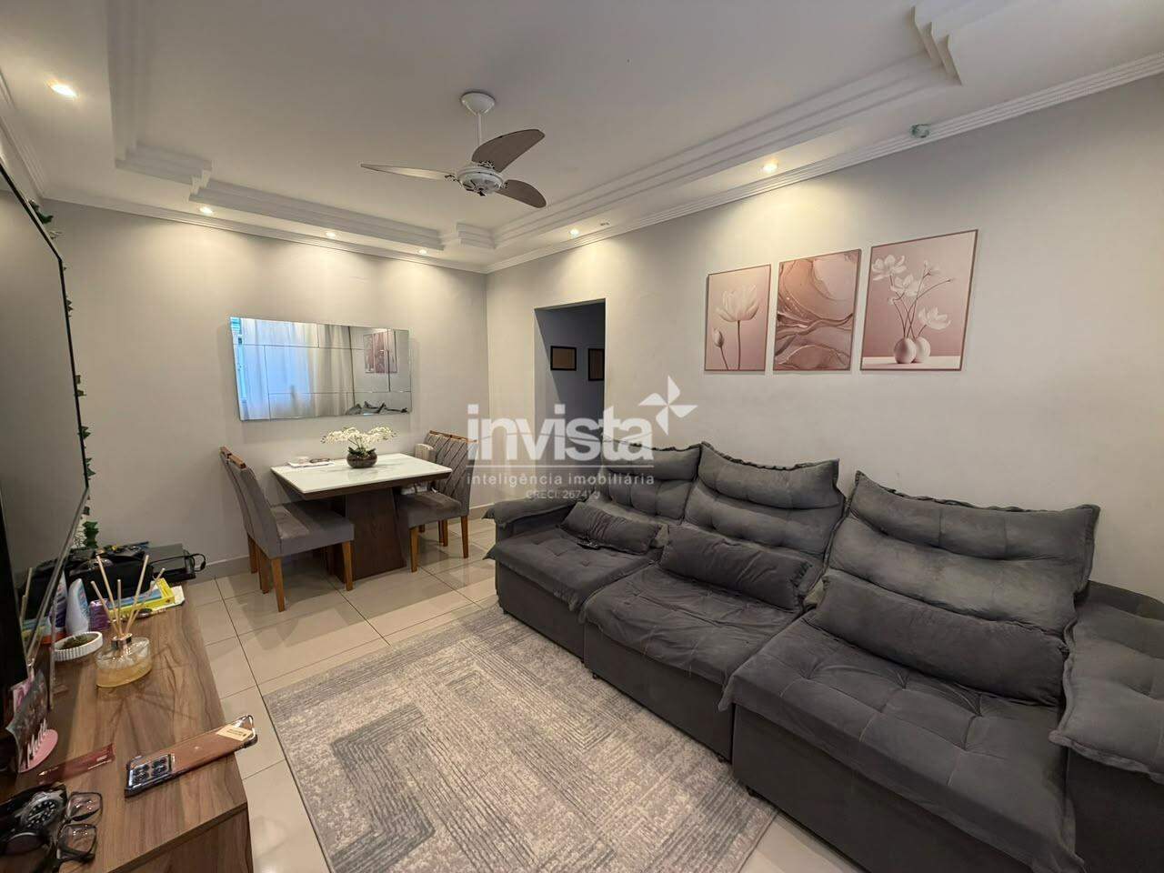 C&oacute;digo: 44943 R$ 425.000,00 Apartamento &agrave; venda em Santos-SP no bairro Marap&eacute;, com 2 dormit&oacute;rios e 60m&sup2; 60 m&sup2; 2 quartos 1 vaga - Santos