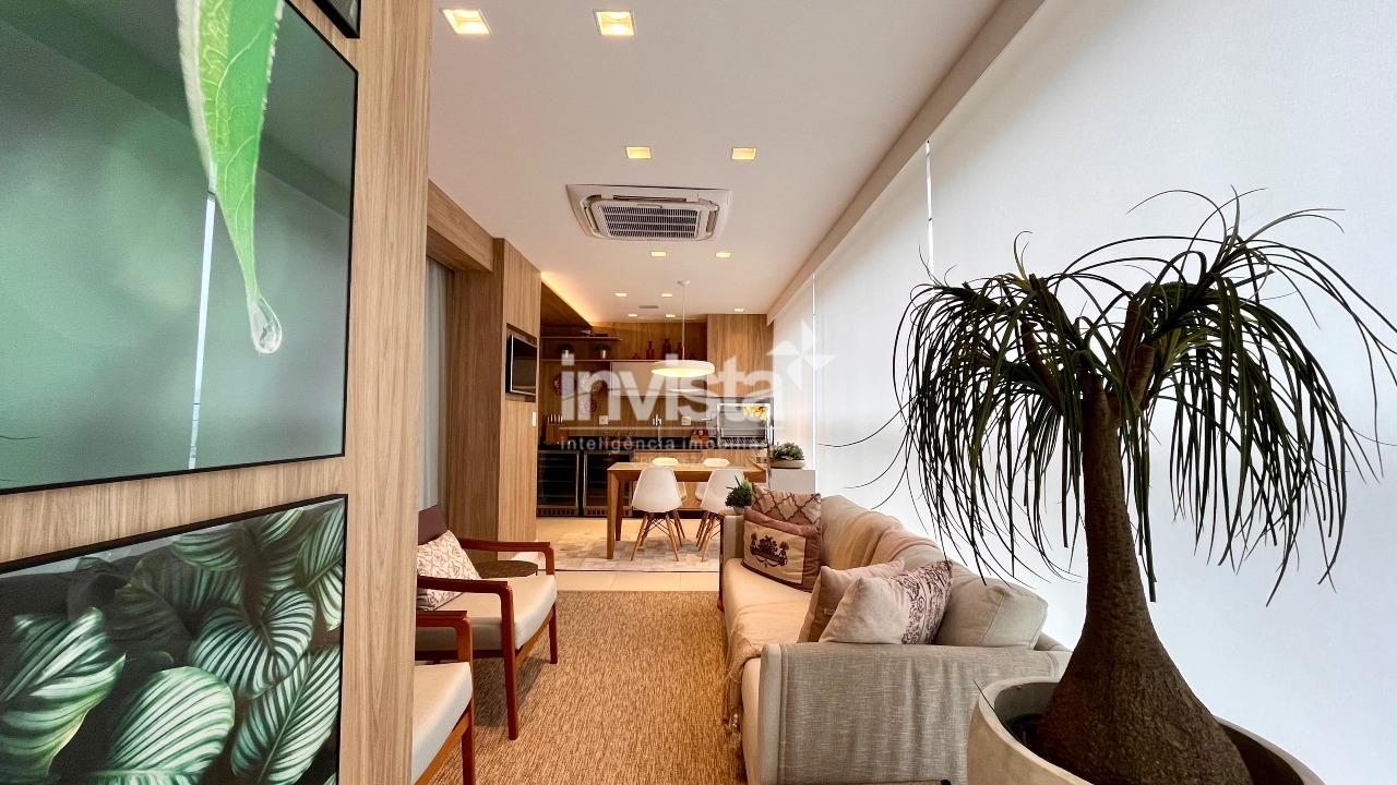 C&oacute;digo: 44962 R$ 22.000,00 Apartamento para alugar em Santos-SP no bairro Boqueir&atilde;o, com 3 dormit&oacute;rios e 177m&sup2; 177 m&sup2; 3 quartos 3 vagas - Santos